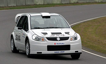 Suzuki SX4 WRC  .  Suzuki
