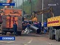 Рядом с местом взрыва газопровода в Москве повреждена труба, происходит утечка газа