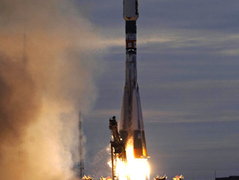 Старт ракеты-носителя "Союз-ФГ" с аппаратом Venus Express. Фото с сайта Европейского космического агентства Старт ракеты-носителя "Союз-ФГ" с аппаратом Venus Express. Фото с сайта Европейского космического агентства
