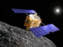 Hayabusa, иллюстрация с сайта JAXA Hayabusa, иллюстрация с сайта JAXA