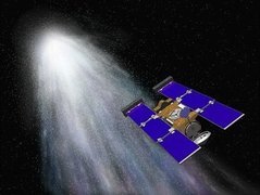 Аппарат Stardust, иллюстрация с сайта NASA Аппарат Stardust, иллюстрация с сайта NASA