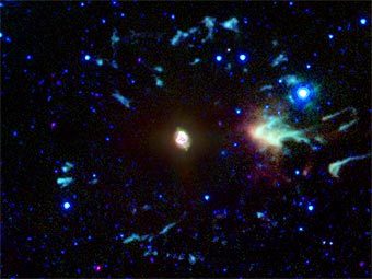   NGC 6543.  NASA/JPL-Caltech/J. Hora (Harvard-Smithsonian CfA)
