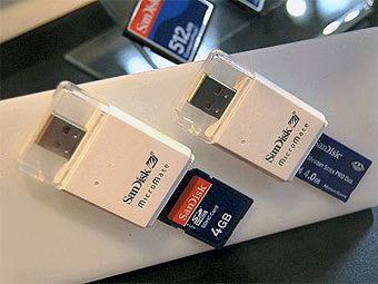 Продукция Sandisk. Фото с сайта hardwarezone.com