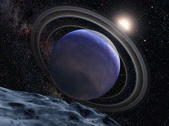  HR 8799b  .  NASA/ESA/G. Bacon