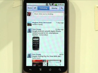   Android 3.0.    Youtube