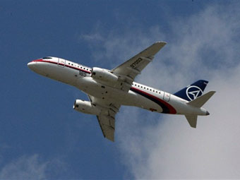 SSJ-100.  ©AFP